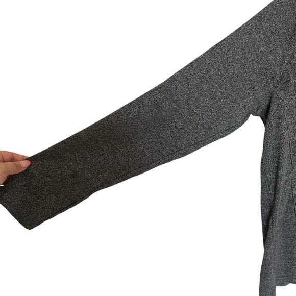 Calvin Klein Men's Hooded Pullover Sweater Size Large Gray Knit Slim Fit - Picture 3 of 9